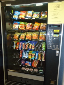 Food vending machine located at SLLC September 2013