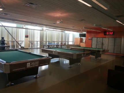 The the famous game room in AWC Main campus!